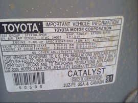 2005 TOYOTA TUNDRA, SILVER, SR5, CREW CAB, 4.7L, AT. 2WD.  Z25990